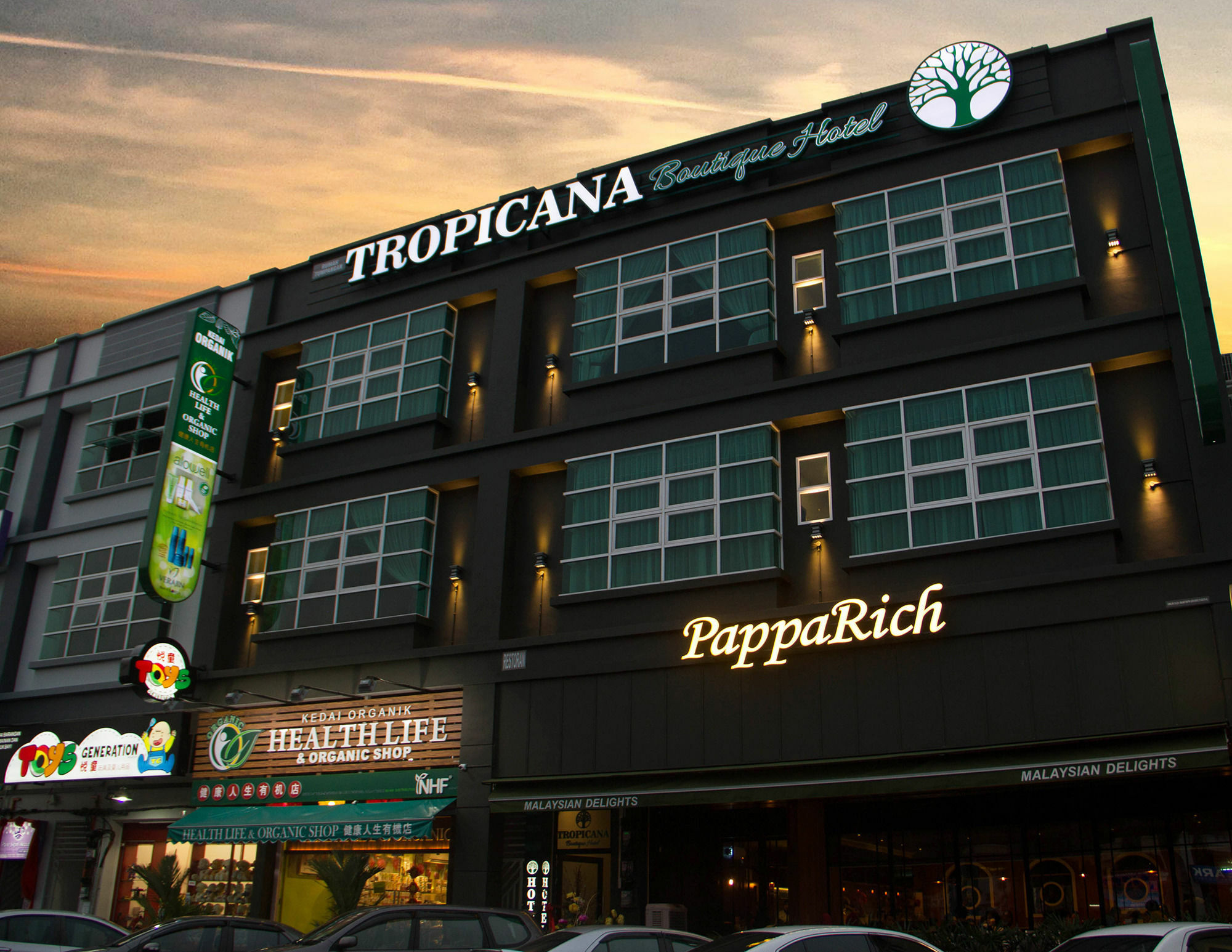 Tropicana Boutique Hotel Muar Exteriör bild